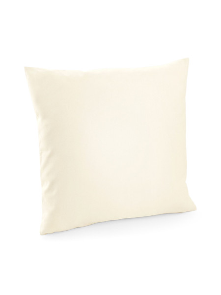 Fairtrade Cotton Canvas Cushion Cover - Black