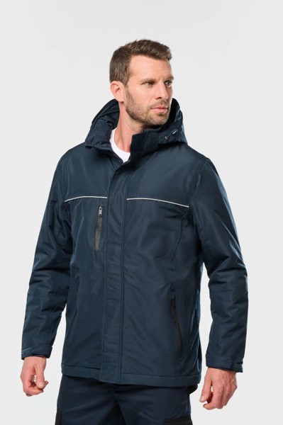 Unisex Hooded Performance Parka - Black / XL
