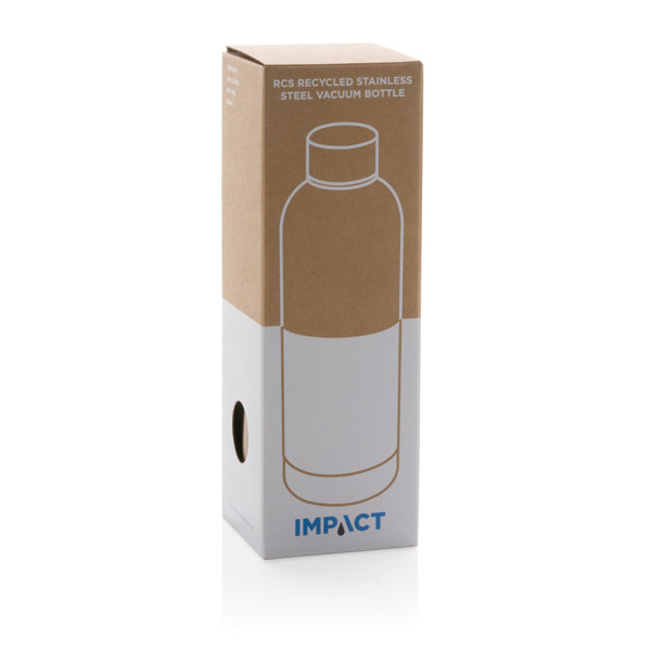 Bouteille isotherme 500ml en acier inoxydable recyclé RCS - Doré