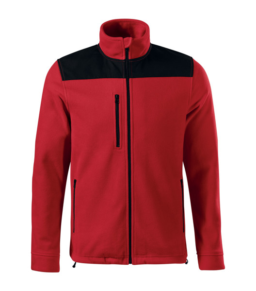 Fleece Unisex Rimeck® Effect - Červená / M