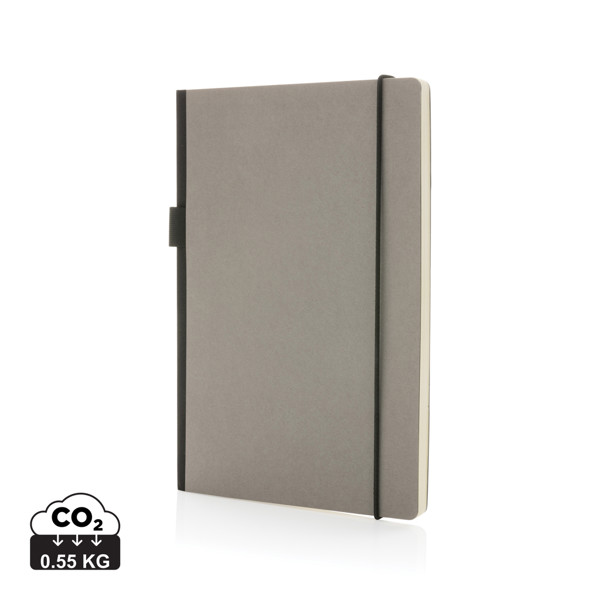 A5 deluxe kraft hardcover notebook - Grey