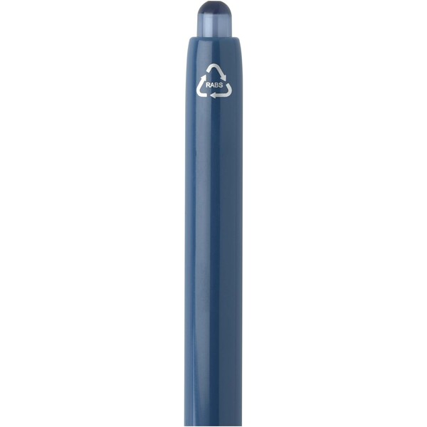 Glen RCS recycled bi-injected ballpoint pen (blue ink) - Ocean Blue