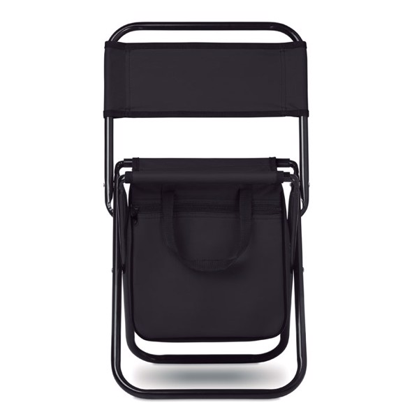 Stol Sit & Drink, hladilnik 600D, največja teža 85 kg - Črna