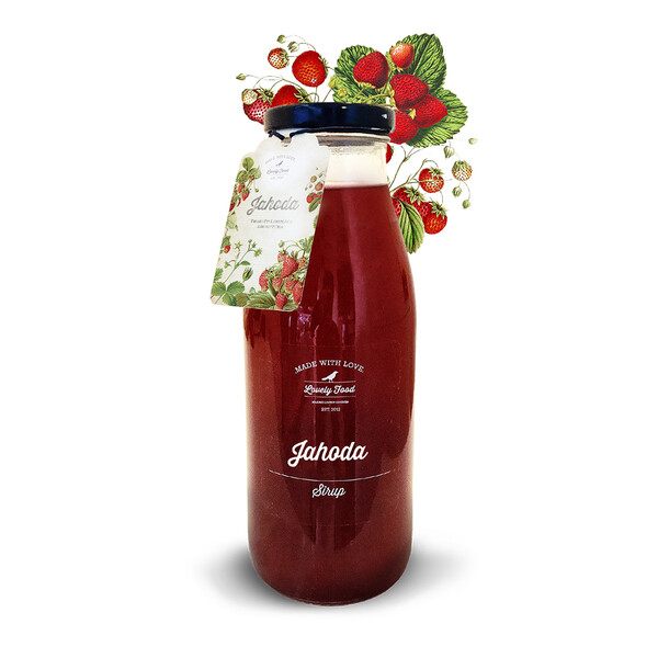 sirup jahoda 500ml
