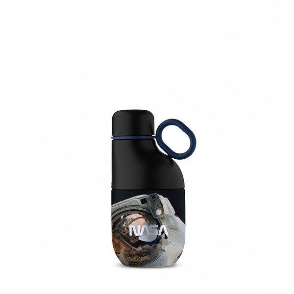 HOOKIPA S - 360° - BND877S - Bouteille et gobelet 2 en 1 (330 ml / 200 ml) Double paroi en acier inoxydable recyclé et ABS
