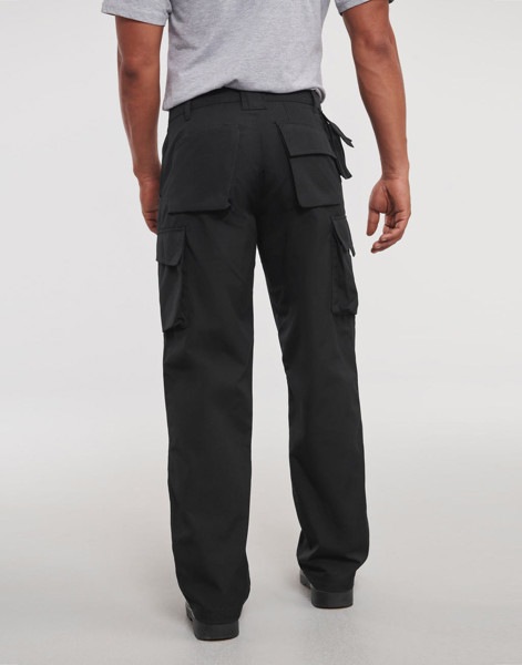 Heavy Duty Workwear Trouser Length 32" - Black / 28" (71CM)