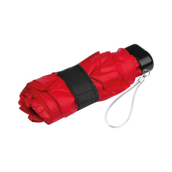 Umbrelă automată în husă EVA - Red