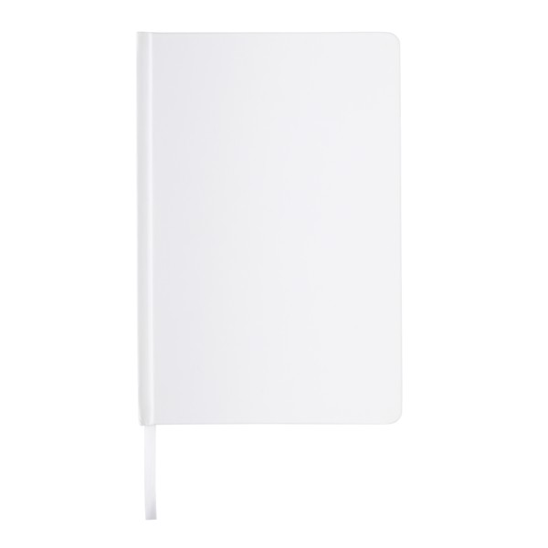 A5 Impact stone paper hardcover notebook - White