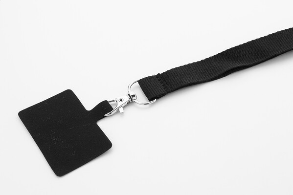 RPET lanyard na mobil Revent Call - Black