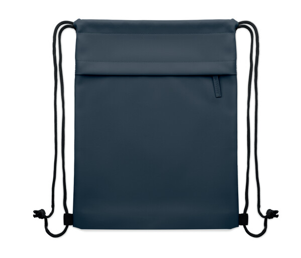 Sac à cordon en 600D RPET Bangkok Bag - Bleu