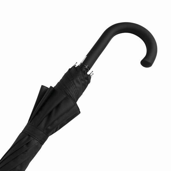 Automatic Stick Umbrella Cancan - Black / White