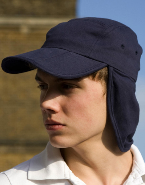 Folding Legionnaire Hat - White / ONE SIZE