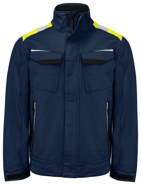 5437 Jacket Navy/Yellow S