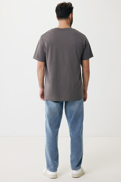 Iqoniq Kakadu relaxed recycled cotton t-shirt - Anthracite / XXL