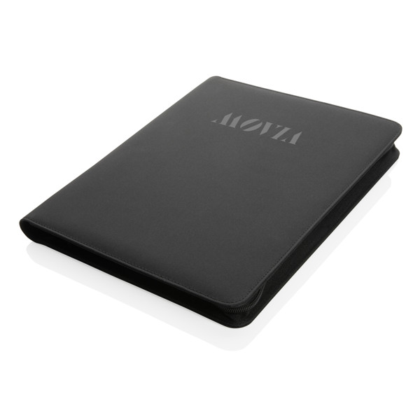 Impact Aware tech portfolio A4, 300D recycled rPET - Black