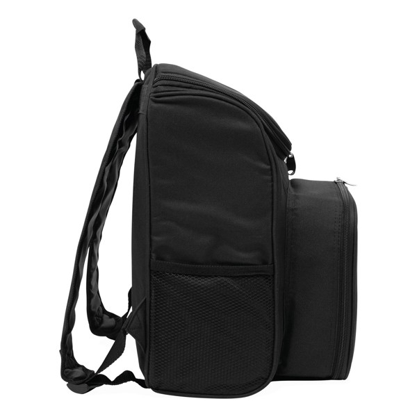 Picnic Backpack Outside For 2 Persons - Black