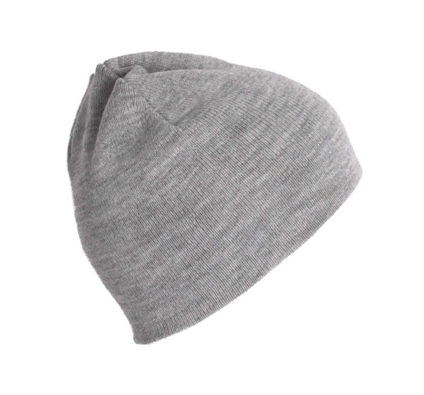 Knitted Beanie - Alloy Grey Heather