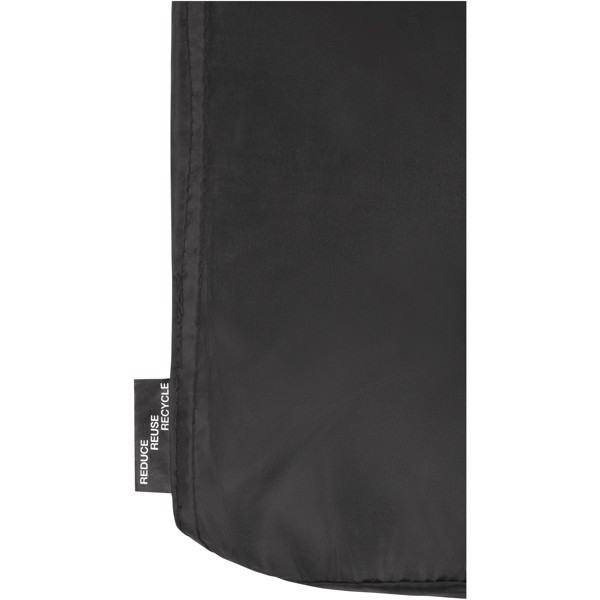 Couverture Lily en polaire molletonnée RPET certifiée GRS - Bleu foncé