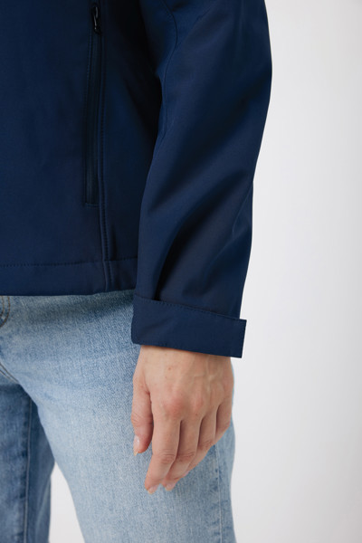Iqoniq Makalu moška soft shell jakna 5000 mm, 300 g/m² - Mornarica / XL