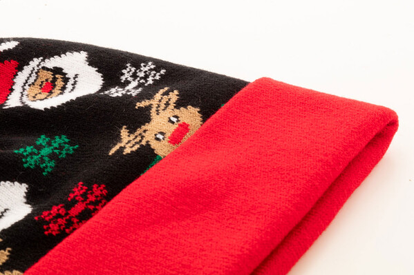Weihnachts-Mütze Morkved - Mehrfarbig