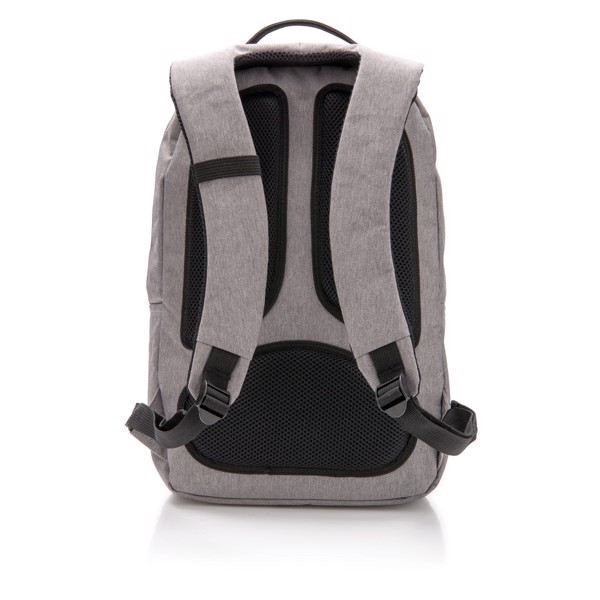 Xd Collection backpack, 15 inch laptop, 600D polyester - Grey / Green