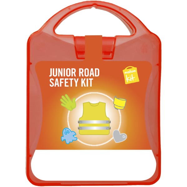 MyKit M Segurança rodoviária crianças - Vermelho transparente