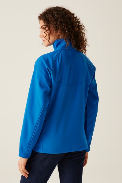 Women's Uproar - Interactive Softshell - Oxford Blue / Seal Grey / S