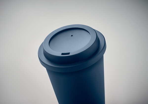 Gobelet double paroi PP 300 ml Nola - Bleu Marine