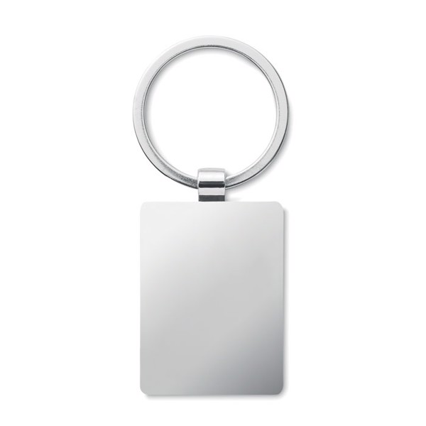 MB - Rectangular key ring bamboo Bendigo