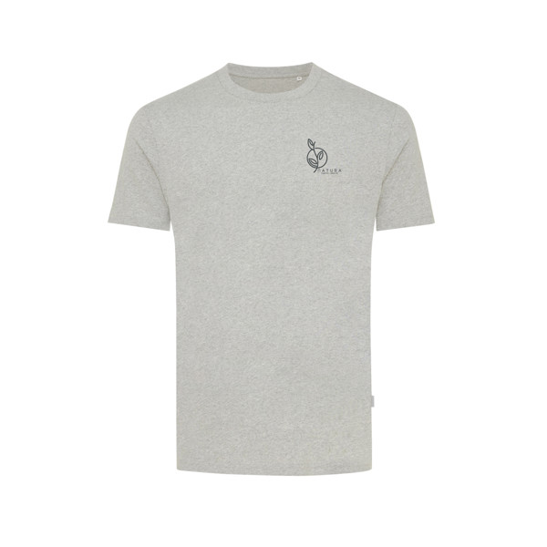T-shirt en coton recyclé non teinté Iqoniq Manuel - Heather Grey / M