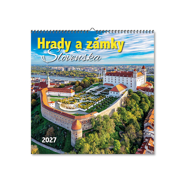 Nástenný kalendár Hrady a zámky Slovenska 2027