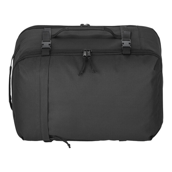 Cabin Size Travel Backpack With Laptop Holder (15) In 600D Polyester - Black