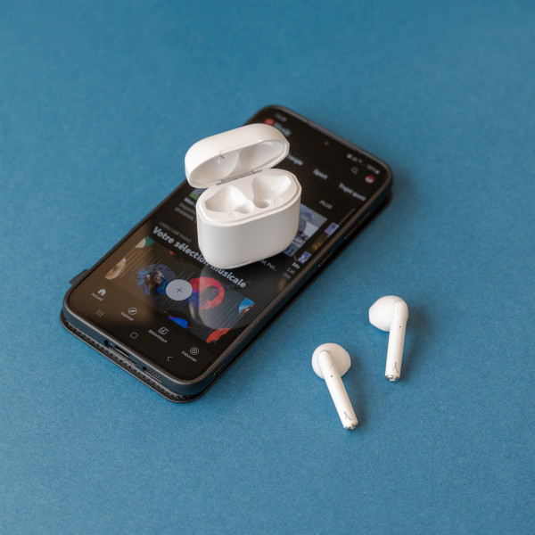 KODAI - ÉCOUTEURS SANS FIL BLUETOOTH - BLANC