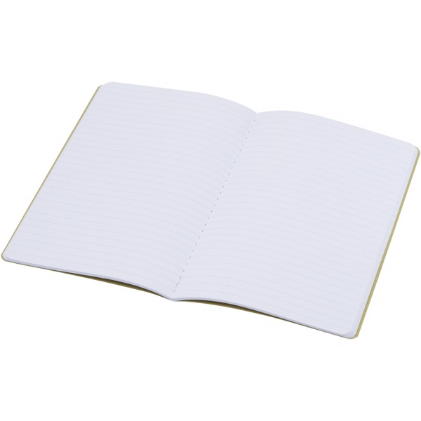 Carnet Fabia à couverture en papier Crush - Olive