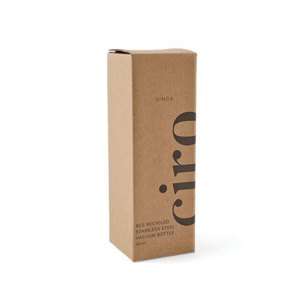 VINGA Ciro RCS recycelte Vakuumflasche 300ml - Rot