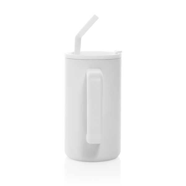 XD Collection mug recycled steel, 800ml - White