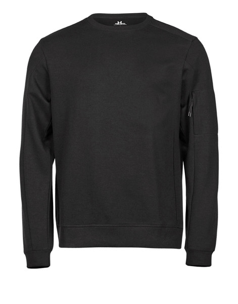 Athletic Crew Neck Sweat - Black / 2XL