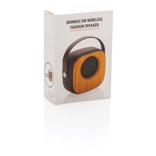 XD - Bamboo 3W Wireless Fashion Speaker