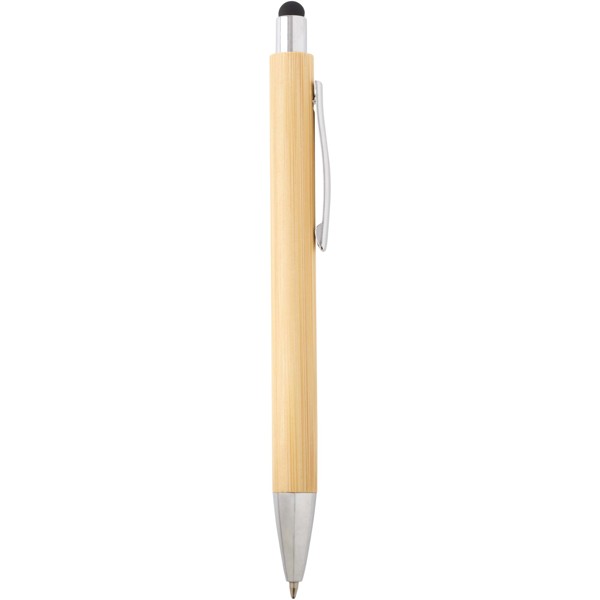 Oblys bamboo ballpoint pen and mechanical pencil set (black ink)