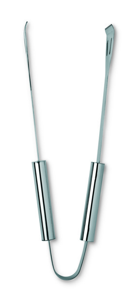 3 BBQ tools in aluminium case Asador