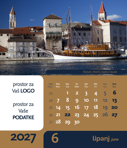 Stolni CD kalendar – Jadranski gradovi