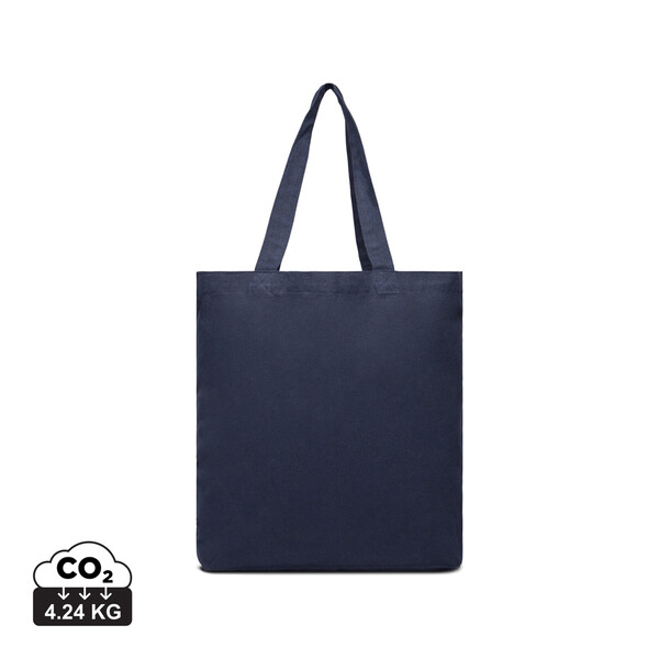 VINGA Tote bag en toile recyclée AWARE™ Hilo - Bleu Marine