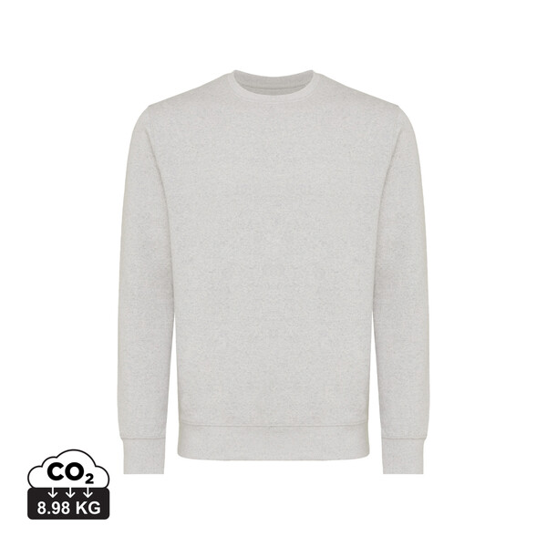 Lehká mikina Iqoniq Etosha z recykl. bavlny - Light Heather Grey / 5XL