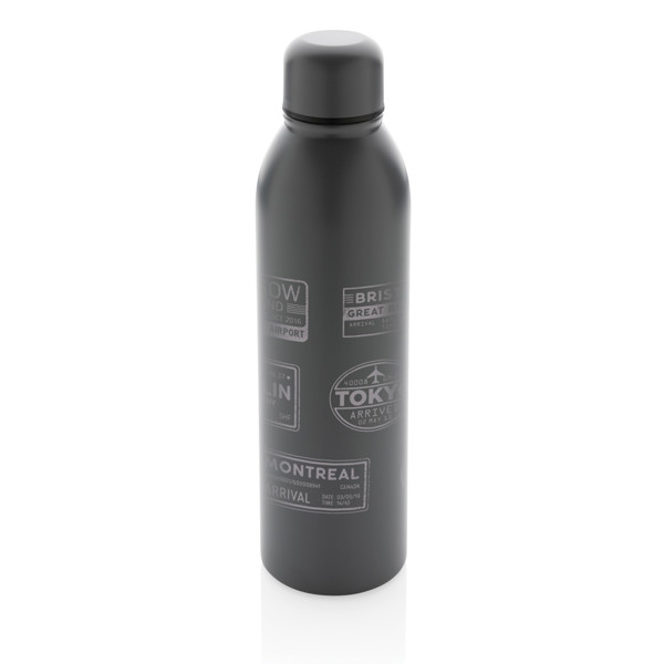 Termo lahev z RCS recyklované oceli 500ml - Antracitová