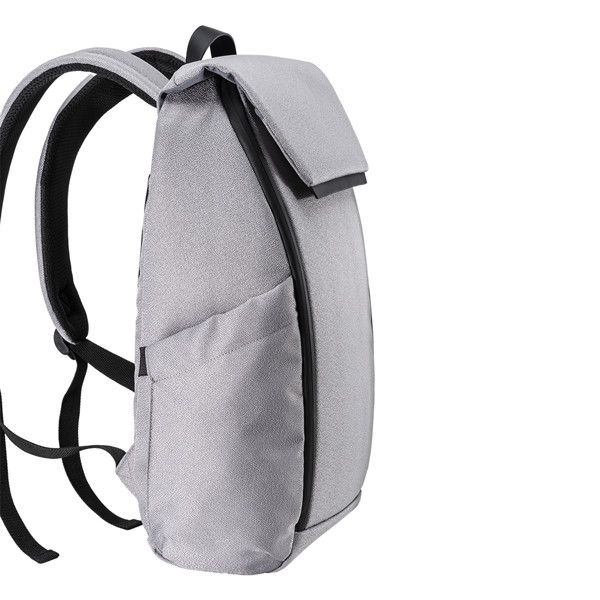 Laptop Backpack (15) In Recycled 600D Jacquard Polyester (R-Pet Inner Lining) - Grey