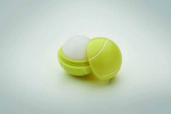 Lip balm tennis ball shape SPF10, 35 mm