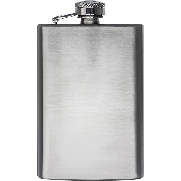 PERCY Acél flaska, 104 ml - Silvergrey