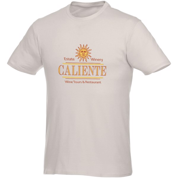 T-shirt de manga curta de homem "Heros" - Cinzento Claro / XXL