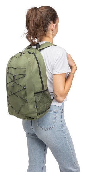 rPET polyester( 600D) hiking-rugzak Jari - grijs