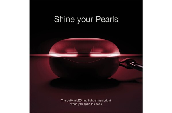 Fresh 'n Rebel Pearls Radiant Festival Earplugs – Certified Hearing Protection - Red